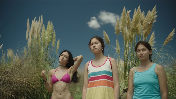 (Sundance Institute) Dolores Oliverio, Luisa Merelas and Fernanda Echevarría, from left, appear in director Laura Casabe's "The Virgin of Quarry Lake," an official selection of the 2025 Sundance Film Festival, in the World Cinema Dramatic competition.