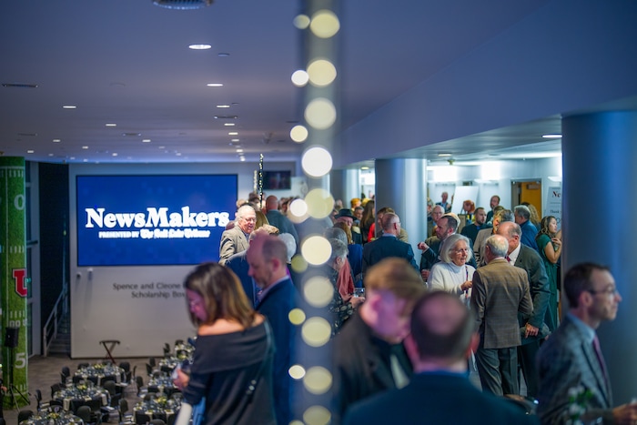 (Trent Nelson  |  The Salt Lake Tribune) Hundreds of supporters joined The Salt Lake Tribune to celebrate independent and trusted media in Utah at the NewsMakers Awards in Salt Lake City on Thursday, Nov. 16, 2023.