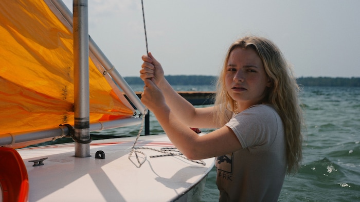 (Marcus Patterson  |  Sundance Institute)  Maren Heary appears in director Sierra Falconer's "Sunfish (& Other Stories On Green Lake)," an official selection of the 2025 Sundance Film Festival, in the U.S. Dramatic competition.