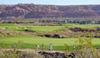 (Chris Samuels | The Salt Lake Tribune) Spectators travel the course during the second round of the Black Desert Championship PGA Tour golf tournament in Ivins, Friday, Oct. 11, 2024.