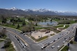 (Francisco Kjolseth | The Salt Lake Tribune) Demolition crews take down the last of the old Sizzler restaurant by Sugar House Park in Salt Lake City on Thursday, April 18, 2024.