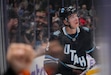 (Bethany Baker  |  The Salt Lake Tribune) Utah Hockey Club defenseman Olli Maatta (2) looks up at the screens during the game at the Delta Center in Salt Lake City on Friday, Nov. 29, 2024.