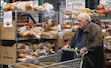 (Naomi Cragun | The Salt Lake Tribune) Richard Beveo browses the Cache Community Food Pantry on Wednesday, Nov. 13, 2024.