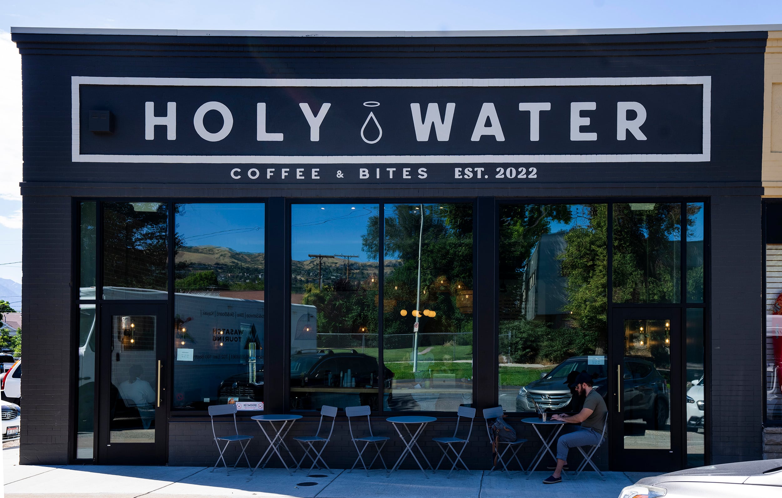 (Rick Egan | The Salt Lake Tribune) Holy Water Coffee, on Wednesday, Aug. 16, 2023.
