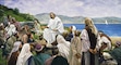 (The Church of Jesus Christ of Latter-day Saints)
"The Sermon on the Mount," by Harry Anderson. "The teachings of Jesus Christ are a whole lot closer to the teachings of Madison," says scholar Jonathan Rauch, "than to the teachings of MAGA."