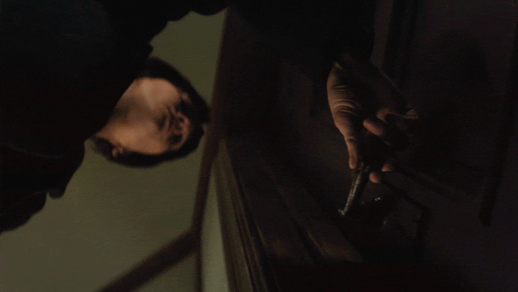 (A24) A gif from the horror movie "Heretic," scheduled to be released on Nov. 15, 2024.