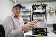 (Bethany Baker  |  The Salt Lake Tribune) Seth Lyman, the director of the Bingham Research Center, speaks about his research at the Roosevelt Air Quality Monitoring Station operated by the Utah Division of Air Quality and Utah State University in Roosevelt on Thursday, Sept. 19, 2024.