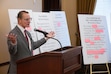 (Francisco Kjolseth  | The Salt Lake Tribune) Rep. Ken Ivory, R-West Jordan, alongside conservative parents, speaks at an event at the Utah Capitol, calling the removal of 13 books from public schools statewide "a bright day" for Utah on Thursday Aug. 29, 2024.