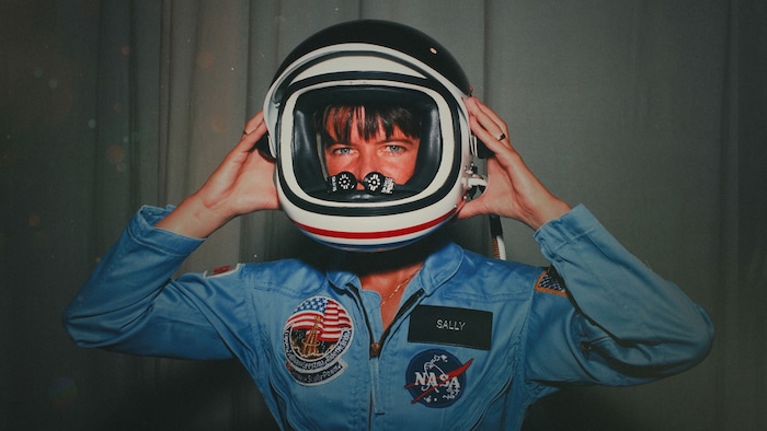 (NASA / Sundance Institute) Astronaut Sally Ride is the subject of director Cristina Costantini's documentary "Sally," an official selection of the 2025 Sundance Film Festival, in the Premieres program.