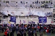 (John Minchillo | AP) Violent protesters, loyal to President Donald Trump, storm the Capitol, in Washington, Wednesday, Jan. 6, 2021.