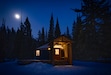 (Rick Egan | The Salt Lake Tribune)  The Smith and Morehouse Yurt, on Thursday, Dec 12, 2024.

