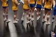 (Amy Osborne | The New York Times) Players with the San Jose State University women's volleyball team on the sidelines during a match against Fresno State, in San Jose, Calif., Nov. 18, 2024. For a third time this season, Boise State will refuse to face the SJSU Spartans over the participation of a player who is reportedly transgender, forfeiting what would have been a conference tournament semifinal on Friday, Nov. 29.