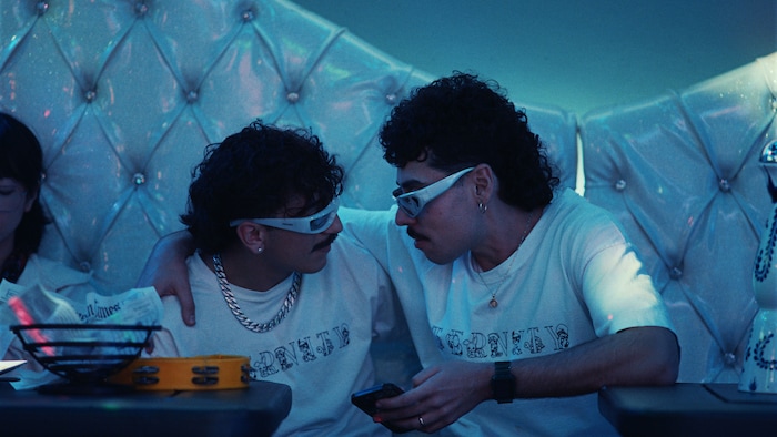 (Pasqual Gutierrez and Ben Mullinkosson  |  Sundance Institute) Miguel Huerta and Pasqual Gutierrez appear in "Serious People," directed by Pasqual Gutierrez and Ben Mullinkosson, an official selection of the 2025 Sundance Film Festival, in the Next program.