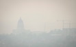 (Bethany Baker  |  The Salt Lake Tribune) Smoke hangs over Salt Lake City on Wednesday, Sept. 11, 2024.