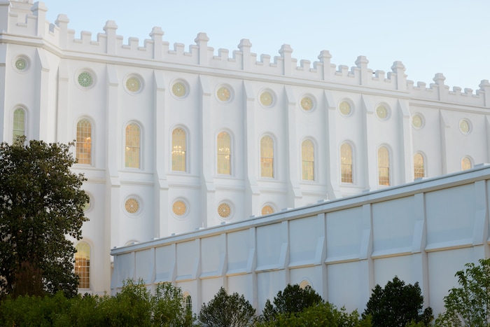 (The Church of Jesus Christ of Latter-day Saints) The St. George Temple, released Wednesday, Sept. 5, 2023.