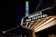 (Charles Sykes | Invision/AP) The marquee of the Egyptian Theatre is seen during the Sundance Film Festival on Sunday, Jan. 21, 2024, in Park City.