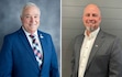 (Washington City) Washington City Council members Kurt Ivie, left, and Troy Belliston. The two are at odds over city spending on tickets to Utah Tech games.