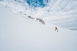 (Aaron Rolph) Anna DeMonte of Salt Lake City cracks a smile while ascending the Arête Nord on Mont Blanc, which at 15,772 feet is the highest peak in Western Europe, on June 5, 2024. DeMonte scaled and descended the mountain unassisted, a feat that included ice climbing, skiing and running. In the process, she set the Fastest Known Time for a female skier, just a few minutes short of the fastest overall women's time, which was set runner Hillary Gerardi. The mountain was first summited in 1786.