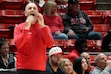 (Francisco Kjolseth  | The Salt Lake Tribune) University of Utah men’s basketball coach Craig Smith during a game at the Huntsman Center on Tuesday, Nov. 12, 2024.