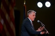 (Trent Nelson  |  The Salt Lake Tribune) Gubernatorial hopeful Phil Lyman at the Utah Republican Nominating Convention in Salt Lake City on Saturday, April 27, 2024.