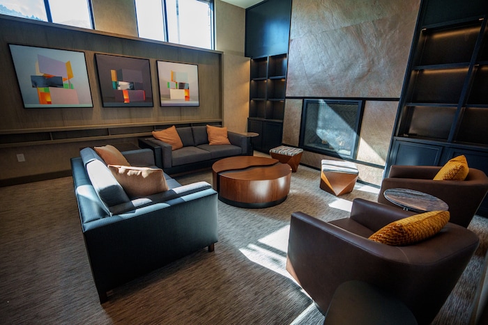 (Trent Nelson  |  The Salt Lake Tribune) The Northstar Lounge at the nearly completed Grand Hyatt Deer Valley on Friday, Oct. 4, 2024.