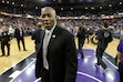 (Rich Pedroncelli | AP) In this photo taken Wednesday April 17, 2013, Sacramento Kings head coach Keith Smart walks of the court after losing to the Los Angeles Clipper, 112-108 in an NBA basketball game in Sacramento, Calif. This week it was announced that Smart will take over the basketball program at Utah Prep Academy in Hurricane.