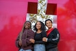 (Trent Nelson  |  The Salt Lake Tribune) Sandrine Mimche, Nevaeh Parker and Sadie Werner of the University of Utah's Black Student Union, in Salt Lake City on Monday, Oct. 21, 2024.