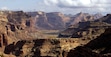 (Al  Hartmann | The Salt Lake Tribune) A view of the sandstone cliffs near the Buckhorn Wash area of the San Rafael Swell. The fate of nearly 200,000 acres of federal and state land largely situated near the Swell was decided in a massive deal between Utah and the Bureau of Land Management.