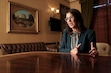 (Bethany Baker  |  The Salt Lake Tribune) Lt. Gov. Deidre Henderson speaks during an interview with The Salt Lake Tribune in her office at the Utah Capitol in Salt Lake City on Tuesday, Sept. 24, 2024. 