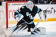 (Trent Nelson  |  The Salt Lake Tribune) Utah Hockey Club goaltender Karel Vejmelka (70) as Utah Hockey Club hosts the Minnesota Wild, NHL hockey in Salt Lake City on Thursday, Feb. 27, 2025.