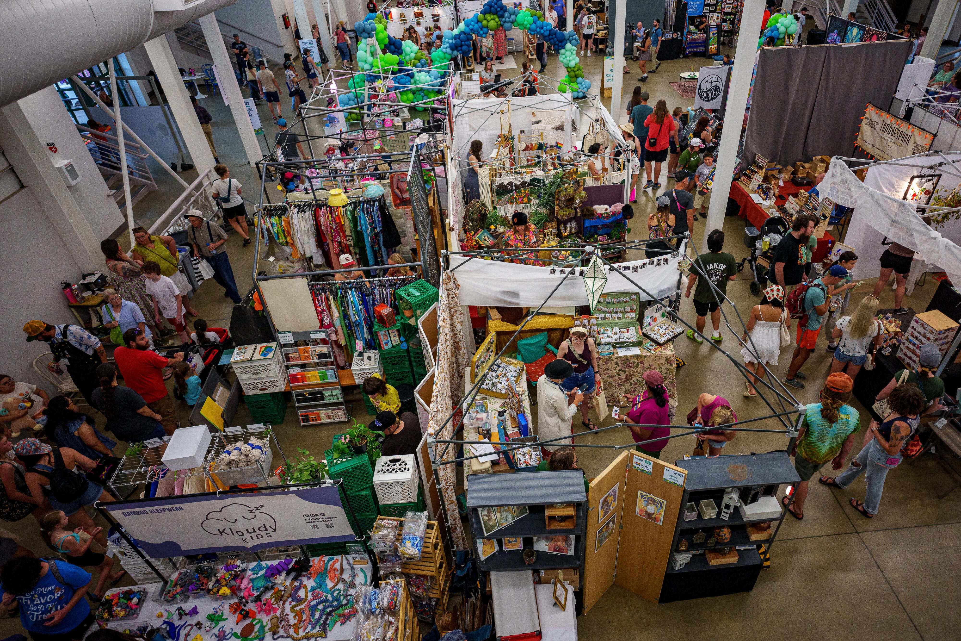 (Trent Nelson | The Salt Lake Tribune) The Craft Lake City DIY Festival in Salt Lake City on Saturday, Aug. 10, 2024.