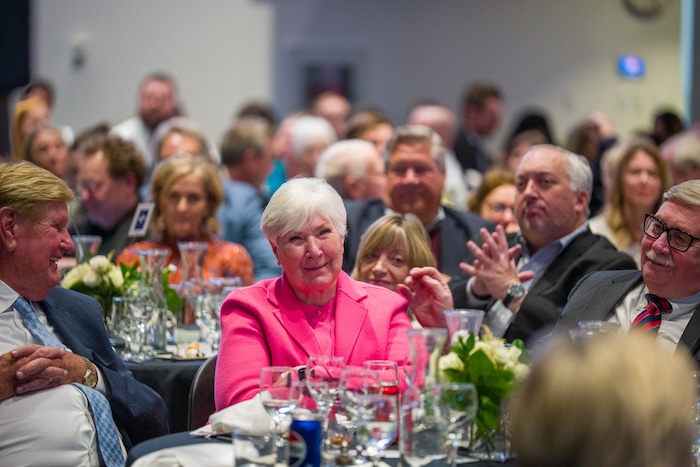 (Trent Nelson  |  The Salt Lake Tribune) Gail Miller at the NewsMaker Awards in Salt Lake City on Thursday, Nov. 16, 2023.