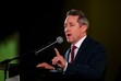 (Trent Nelson  |  The Salt Lake Tribune) Attorney General candidate Derek Brown at the Utah Republican Nominating Convention in Salt Lake City on Saturday, April 27, 2024.