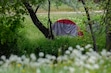 (Francisco Kjolseth | The Salt Lake Tribune) A homeless camp next to the Jordan River in Salt Lake City on Monday, April 29, 2024. space.