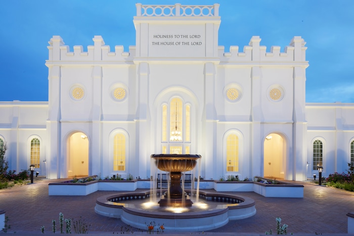 (The Church of Jesus Christ of Latter-day Saints) The St. George Temple, released Wednesday, Sept. 5, 2023.