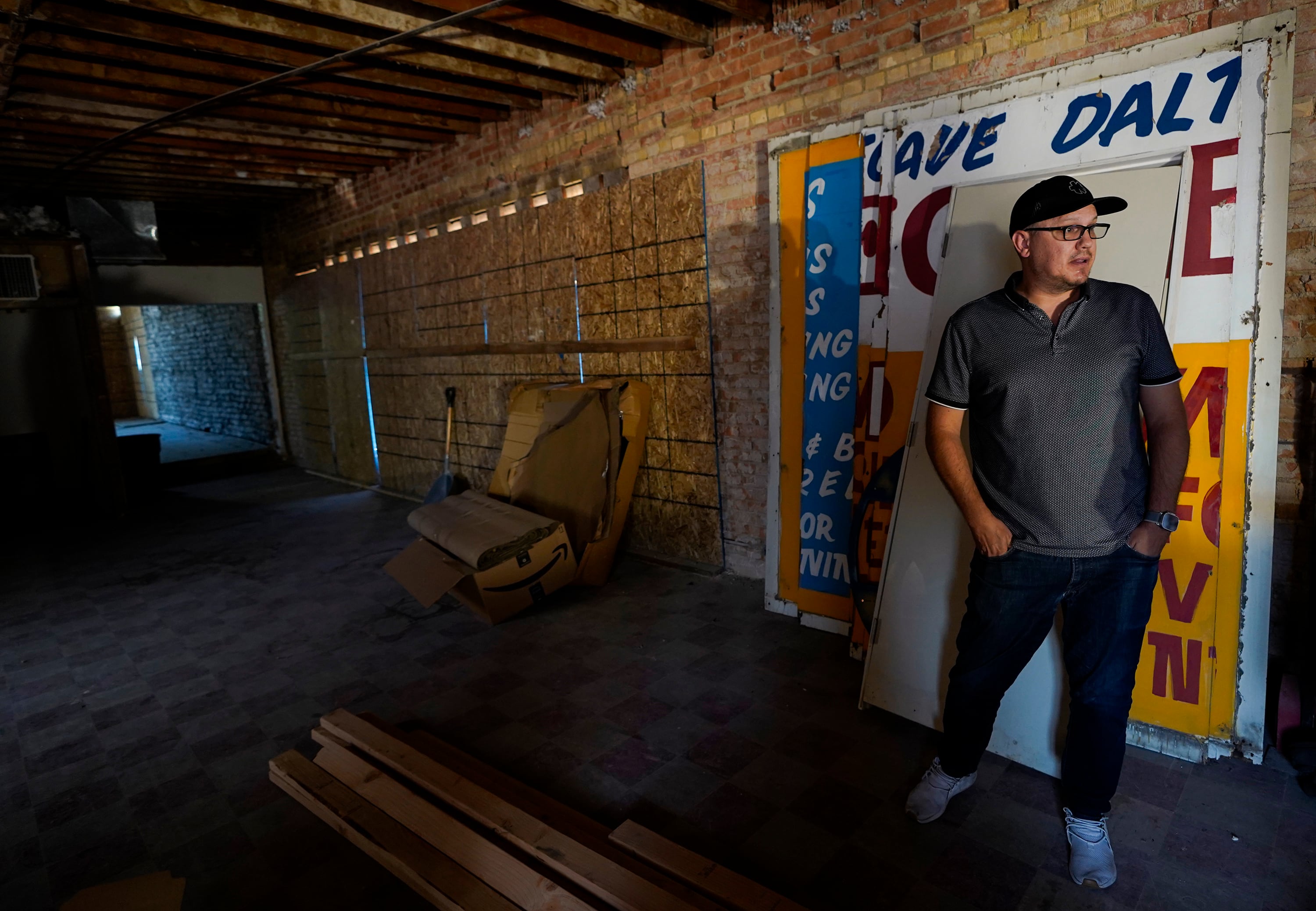 (Chris Samuels | The Salt Lake Tribune) Kiitos Brewing owner Andrew Dasenbrock walks through a second location under construction in Sugar House, Monday, June 24, 2024.