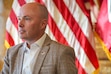 (Chris Samuels | The Salt Lake Tribune) Gov. Spencer Cox speaks during an interview to The Salt Lake Tribune at the Capitol in Salt Lake City, Tuesday, Jan. 21, 2025.