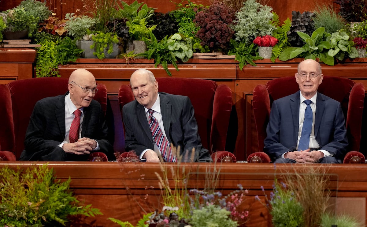 Latest news from LDS General Conference's Sunday sessions