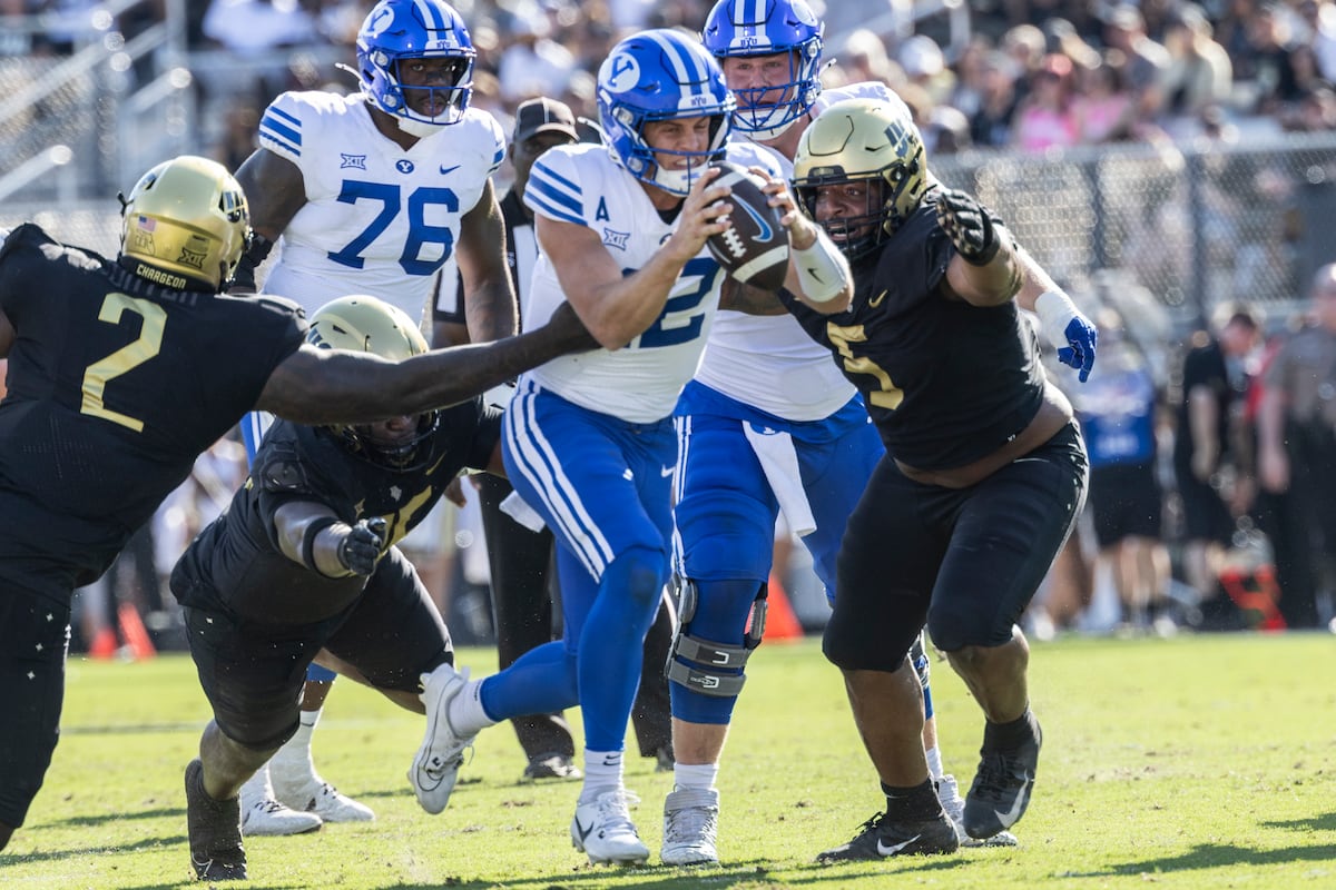 How BYU Football defeated UCF and remained undefeated in the Big 12 Conference