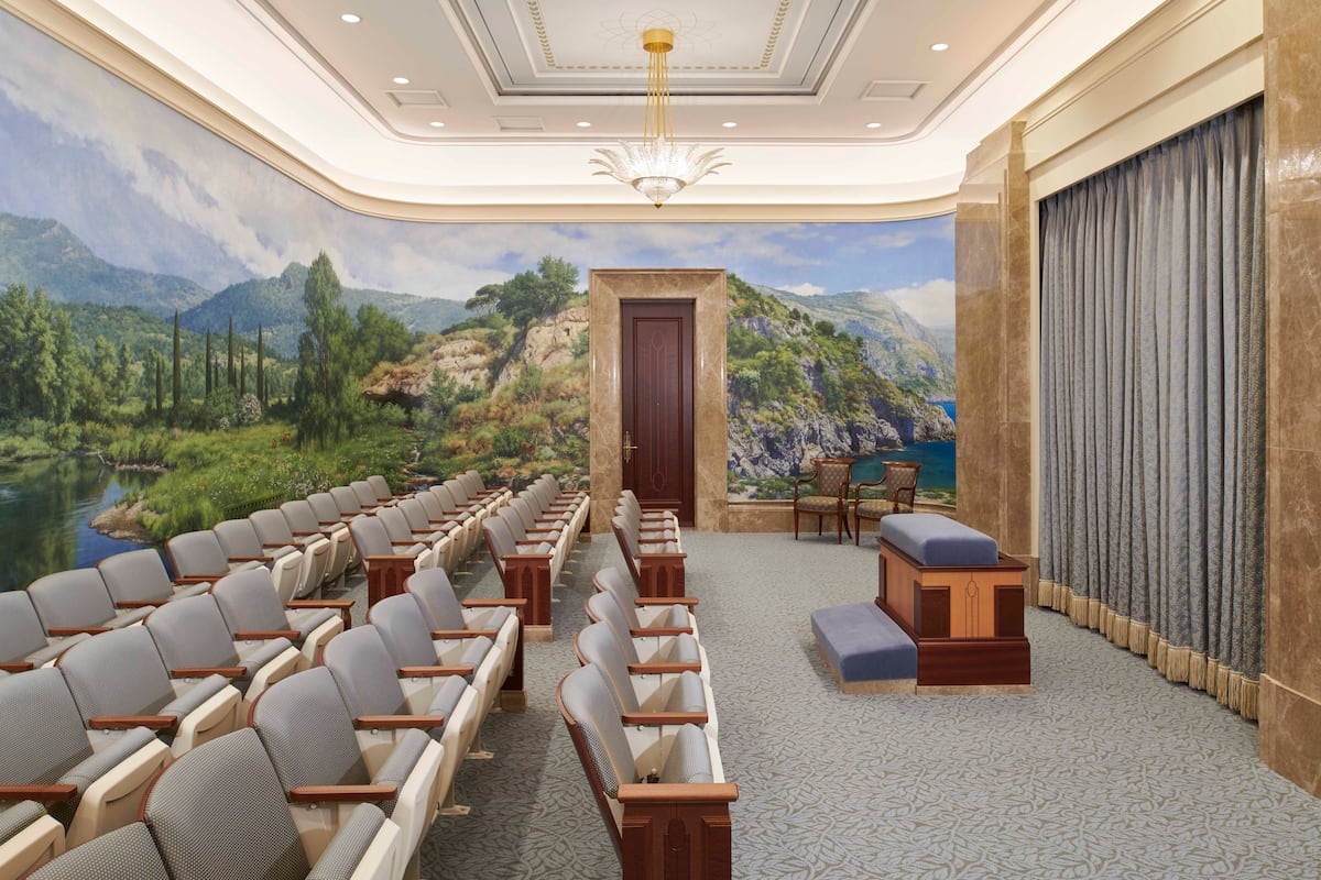 LDS temple endowment ceremony is shortened