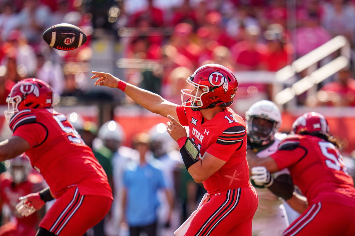 Isaac Wilson will be Utah's starting quarterback if Cam Rising is injured