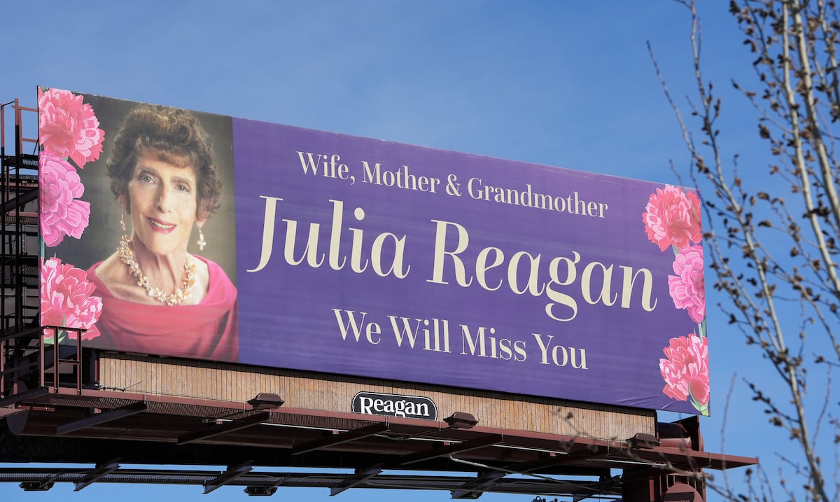 Julia Reagan, memorialized on SLC billboards, wrongfully died, lawsuit ...