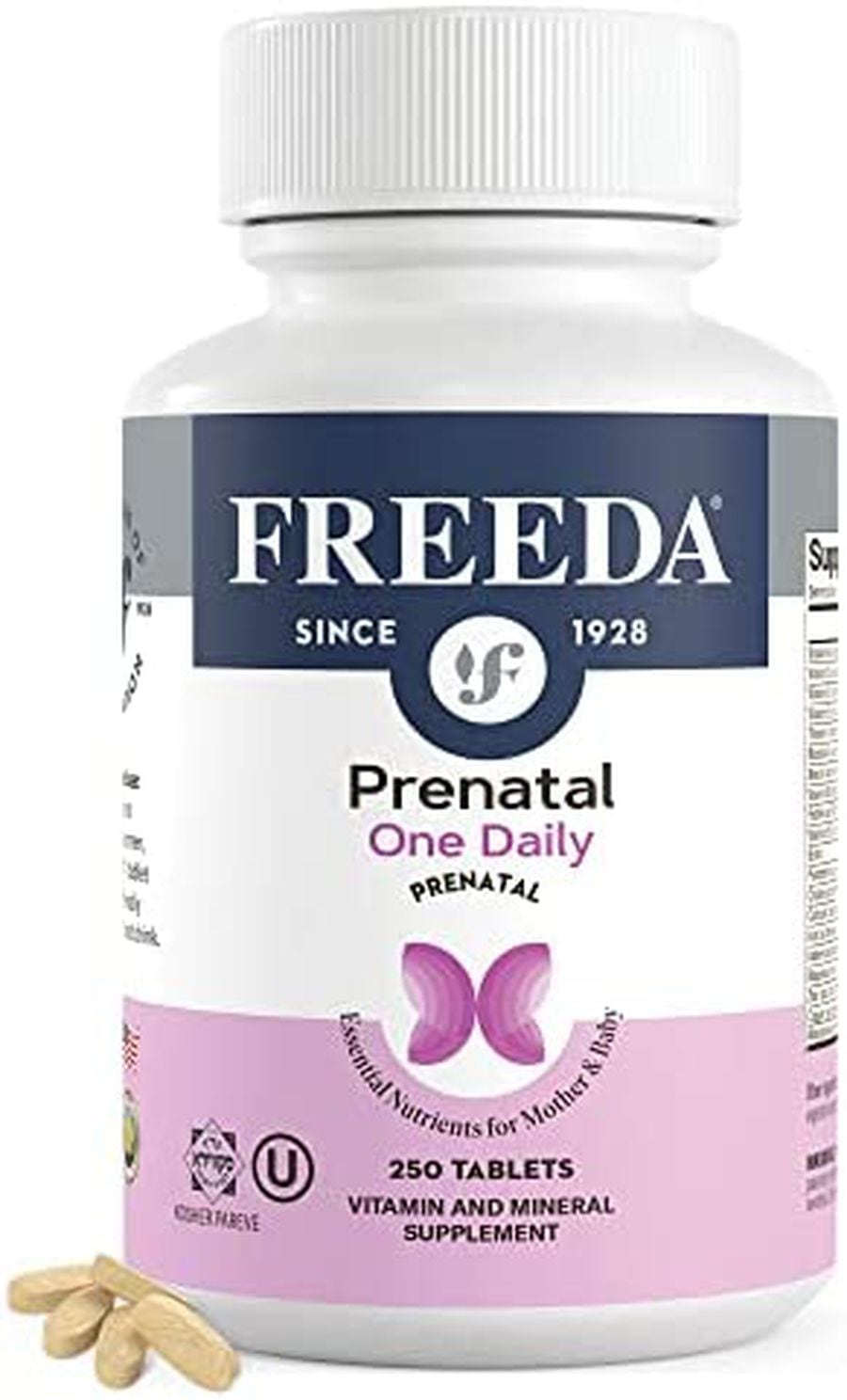  PURE SYNERGY PureNatal Prenatal Vitamins, Vegan Supplement  Made with Organic Whole Foods, with Natural Iron, Folate, and Choline