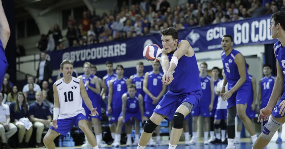 Outside hitter Davide Gardini, from Italy, is the BYU men’s volleyball