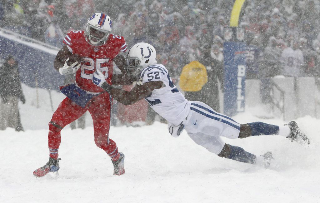 Bengals return to AFC title game after routing Bills in snow 